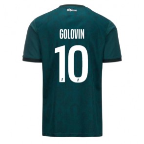 AS Monaco Aleksandr Golovin #10 Gostujuci Dres 2024-25 Kratak Rukavima